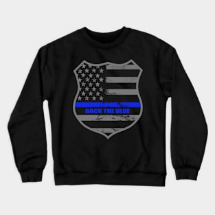 Back the Blue Crewneck Sweatshirt